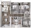 3BR 2BA (1321 SF)